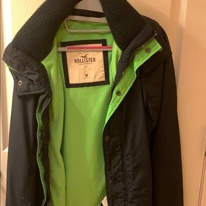 Never worn before, Hollister winter hoodie.